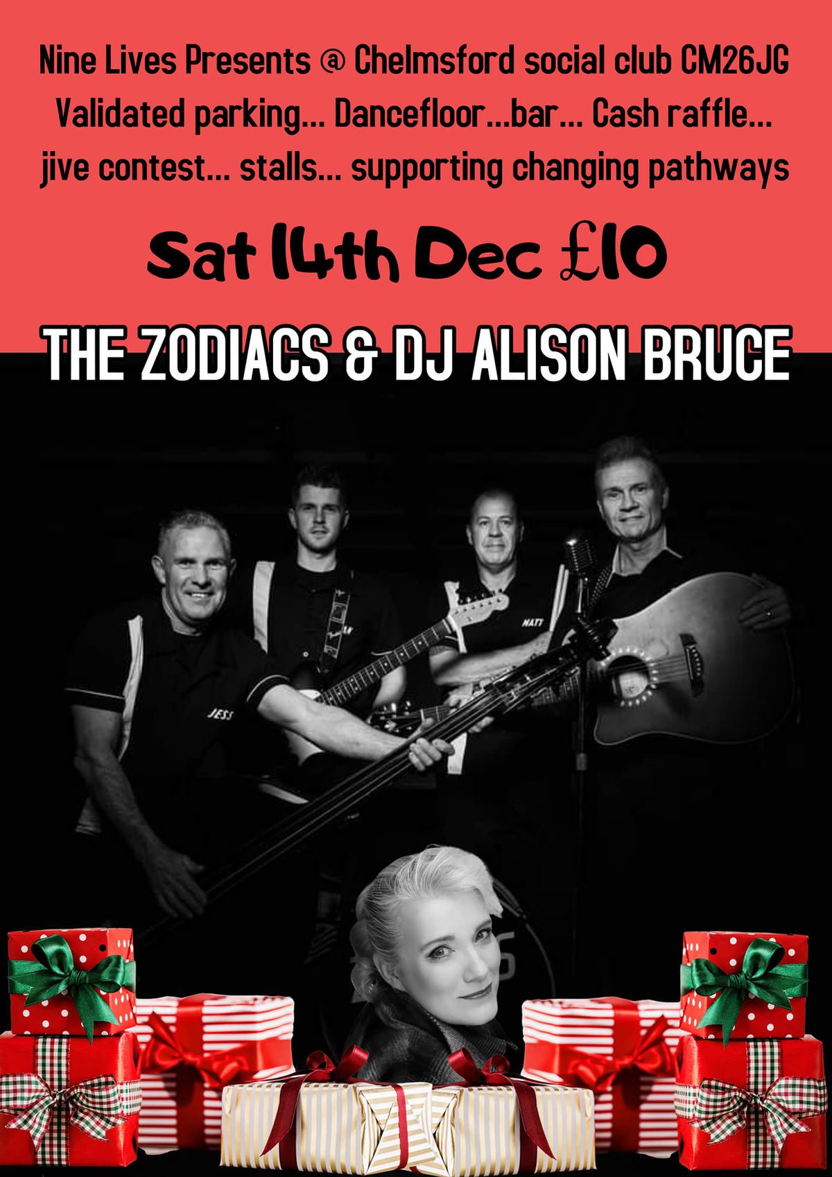 ROCKIN' NINE LIVES WITH THE ZODIACS AND ALISON BRUCE