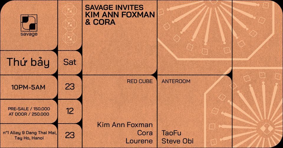 Savage Invites Kim Ann Foxman & Cora 