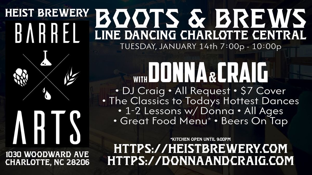 Boots & Brews - Line Dancing in Charlotte