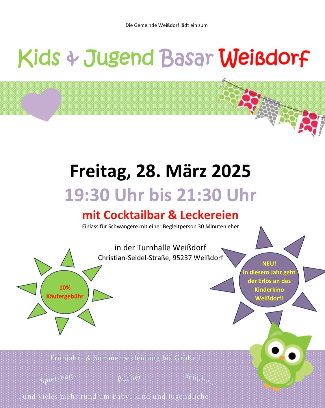 Kids und Jugendbasar Wei\u00dfdorf