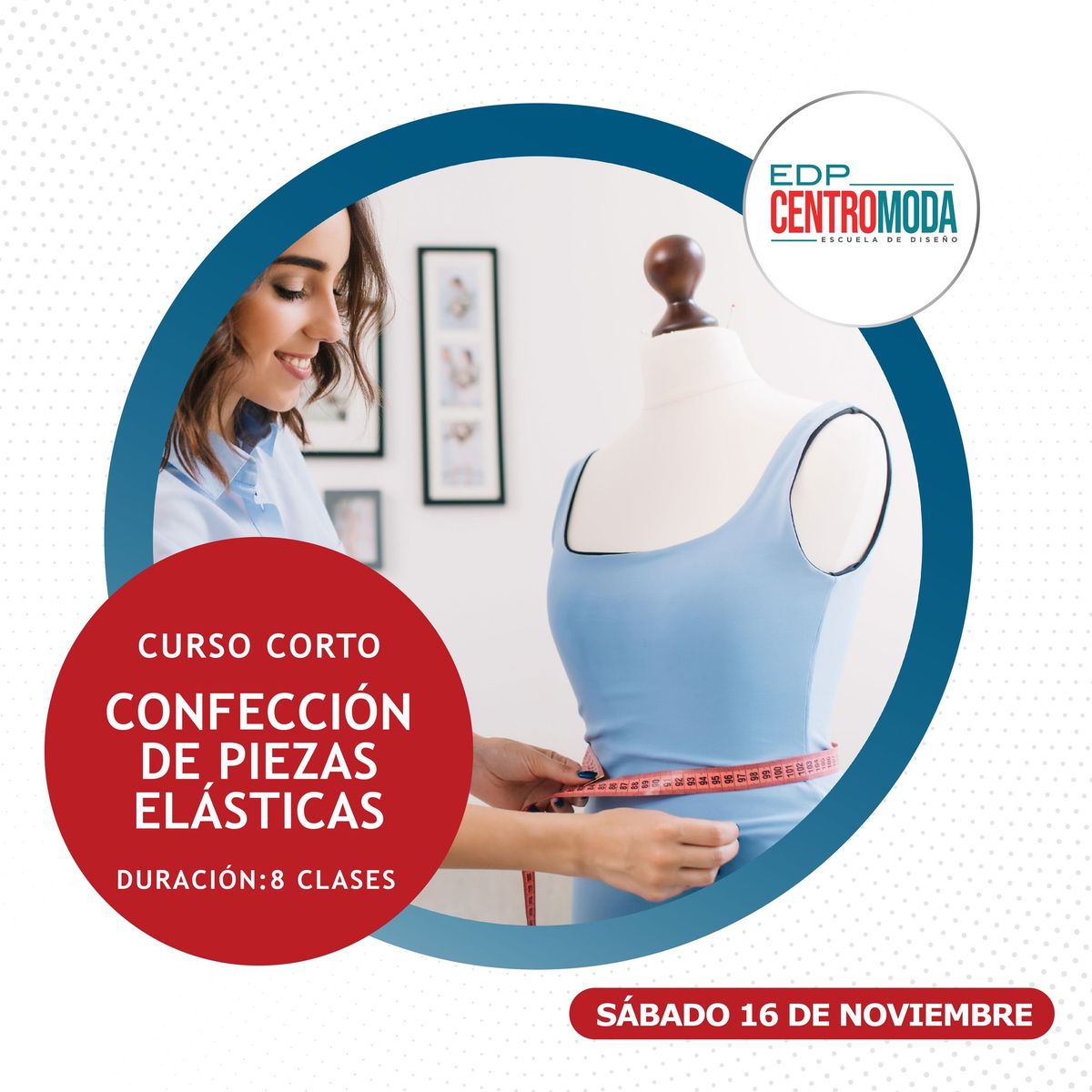 Confecci\u00f3n de Piezas El\u00e1sticas- Curso Nuevo