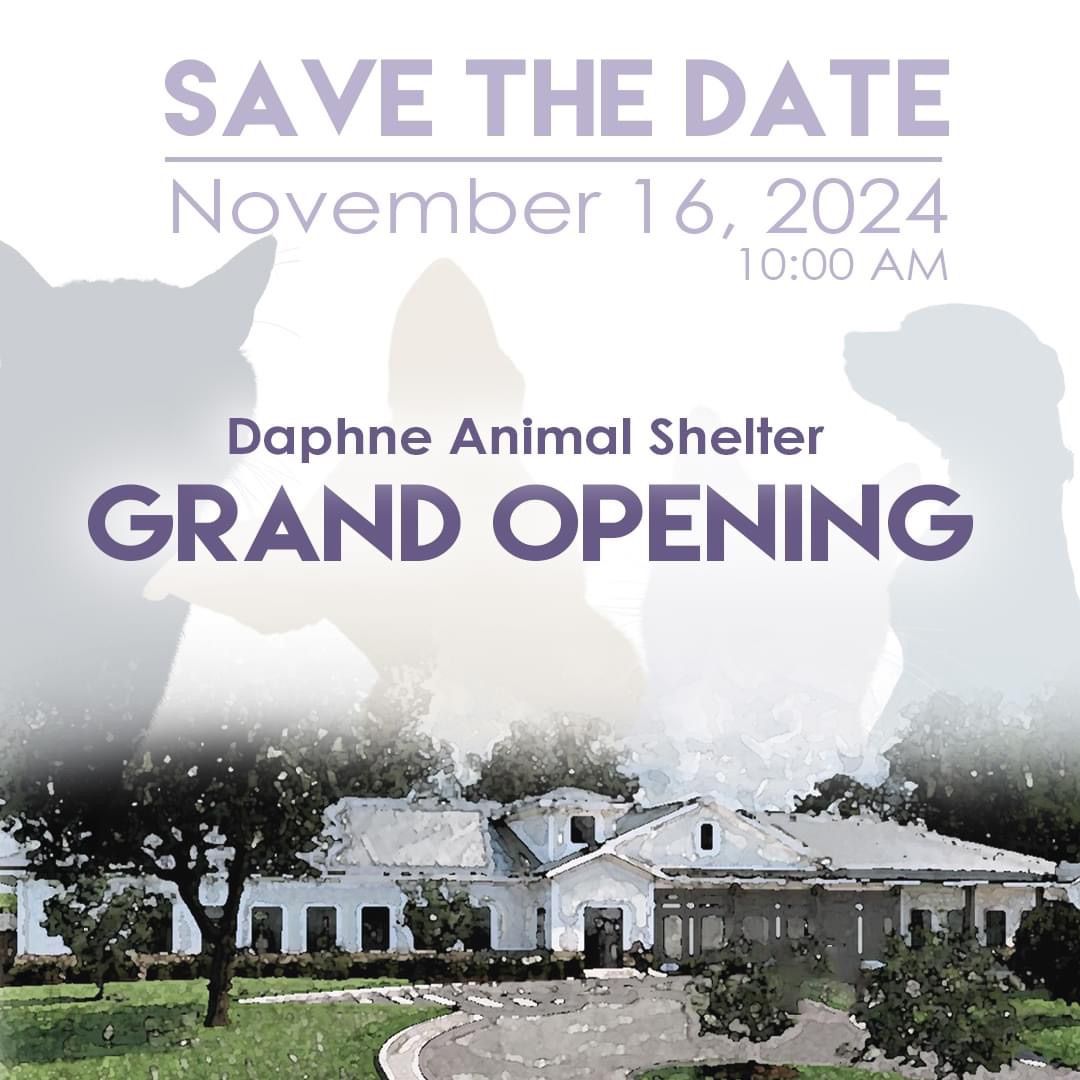 Daphne Animal Shelter Grand Opening