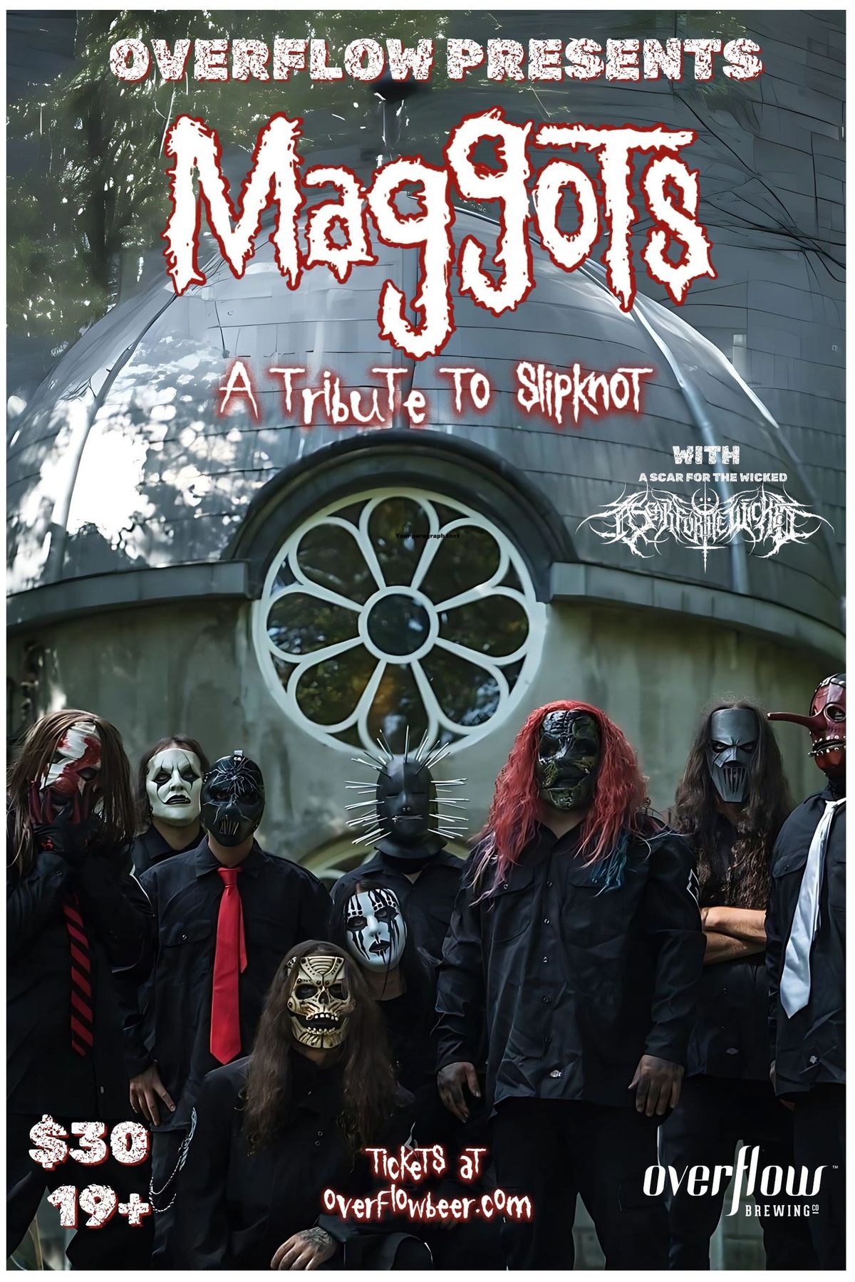 Maggots - A Tribute to Slipknot w\/ A Scar for the Wicked