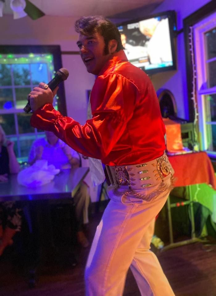 Elvis Tribute Artist Frank W at Eastland Inn