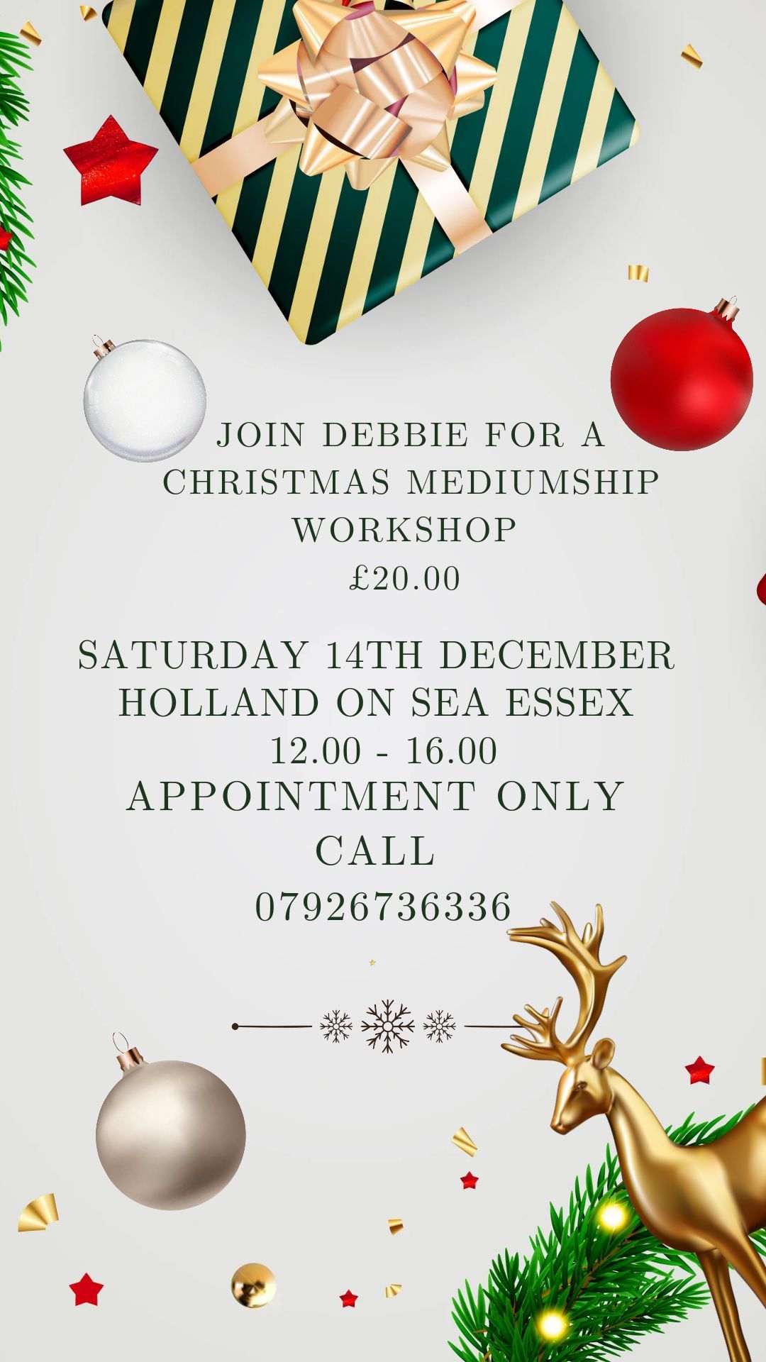 Christmas Special Mediumship Workshop