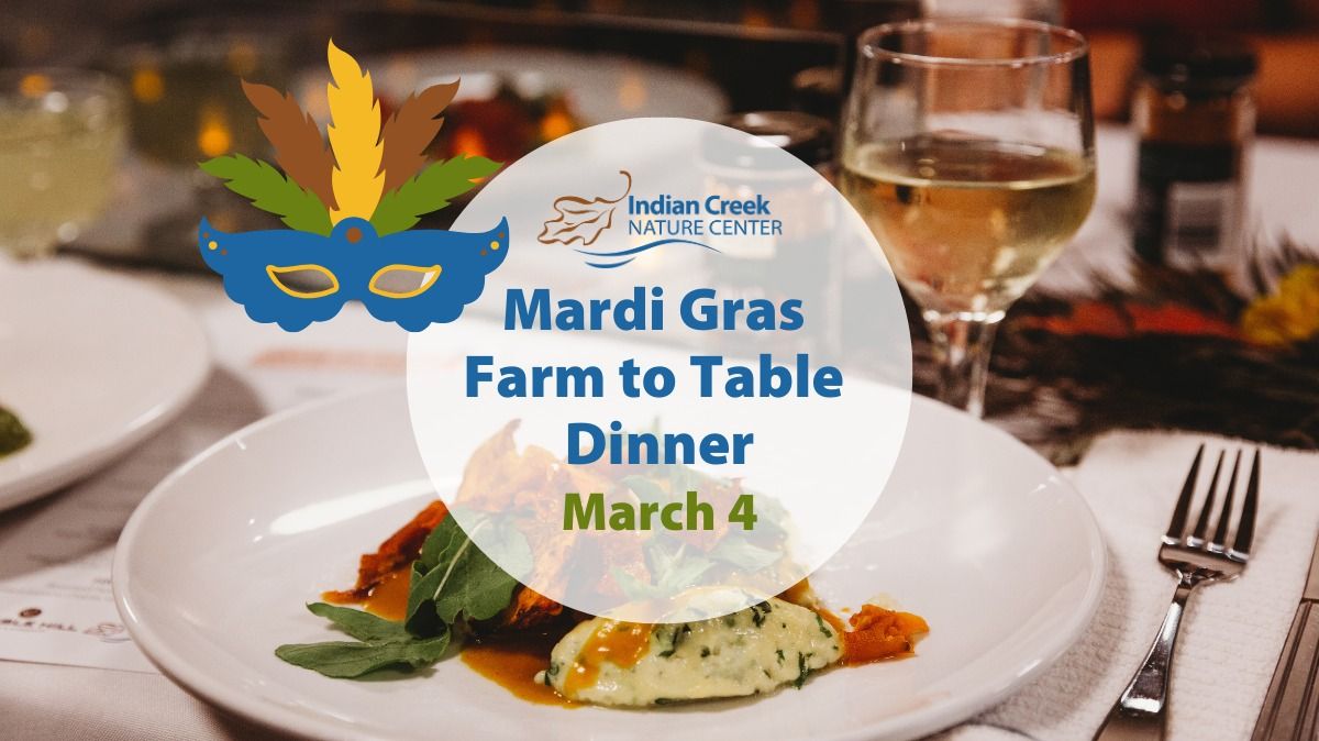 Mardi Gras Farm to Table Dinner