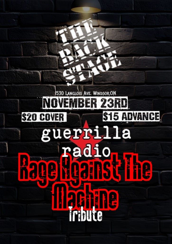 Guerilla Radio a Rage Against The Machine Tribute