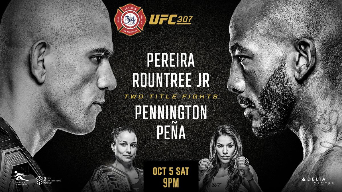 UFC 307: Pereira vs Roundtree Jr @ STATION 34