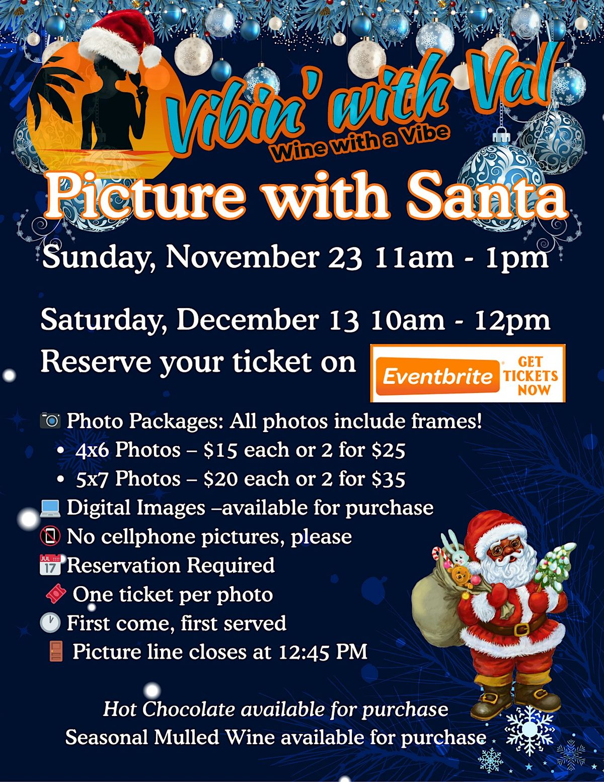 Vibe Pictures with Santa December 13, 2025