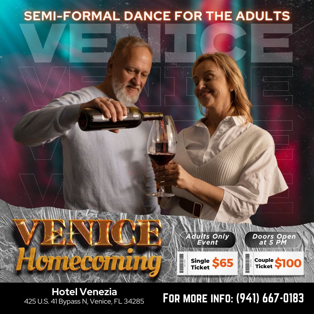 Venice Adult Homecoming - Semi-Formal Dance for Adults w\/ The Dub Collectors