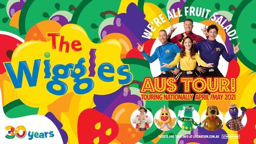 The Wiggles | Were All Fruit Salad! Tour - Perth, RAC Arena, Perth, 10 ...