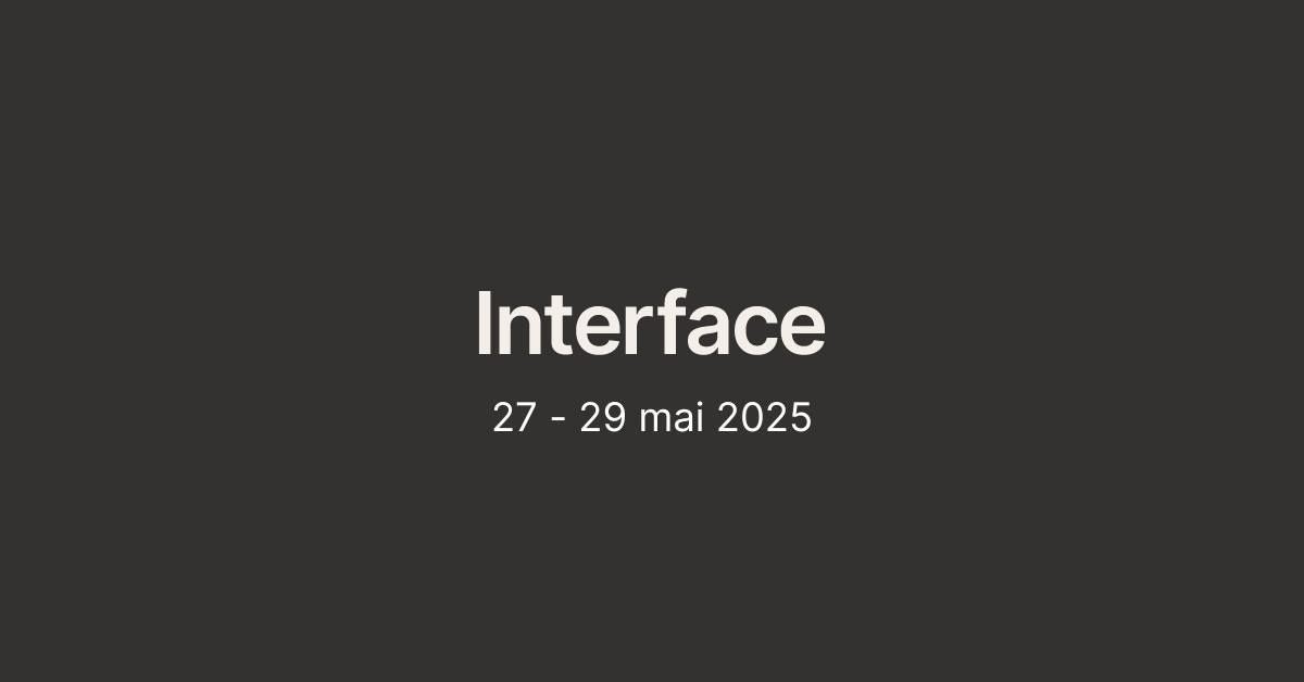 Interface