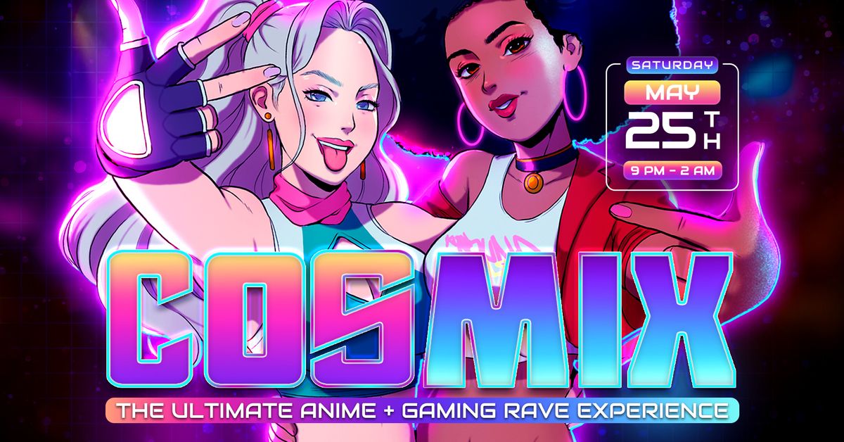 Cosmix Rave: The Ultimate Anime + Gaming Rave (Chicago)
