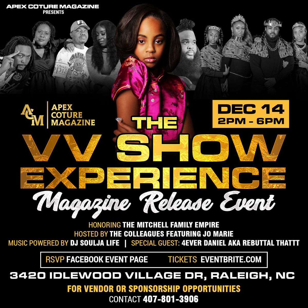 The VV Show Experience Powered By Apex Coture Magazine 