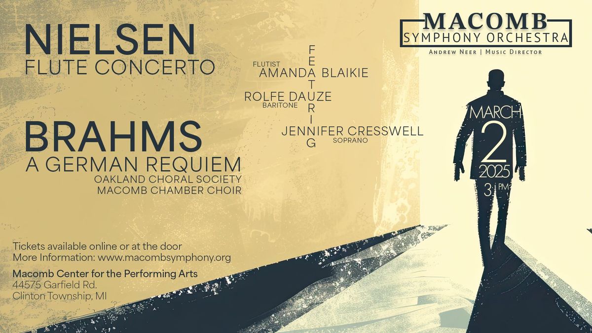 Nielsen, Flute Concerto ft. Amanda Blaikie & Brahms, A German Requiem