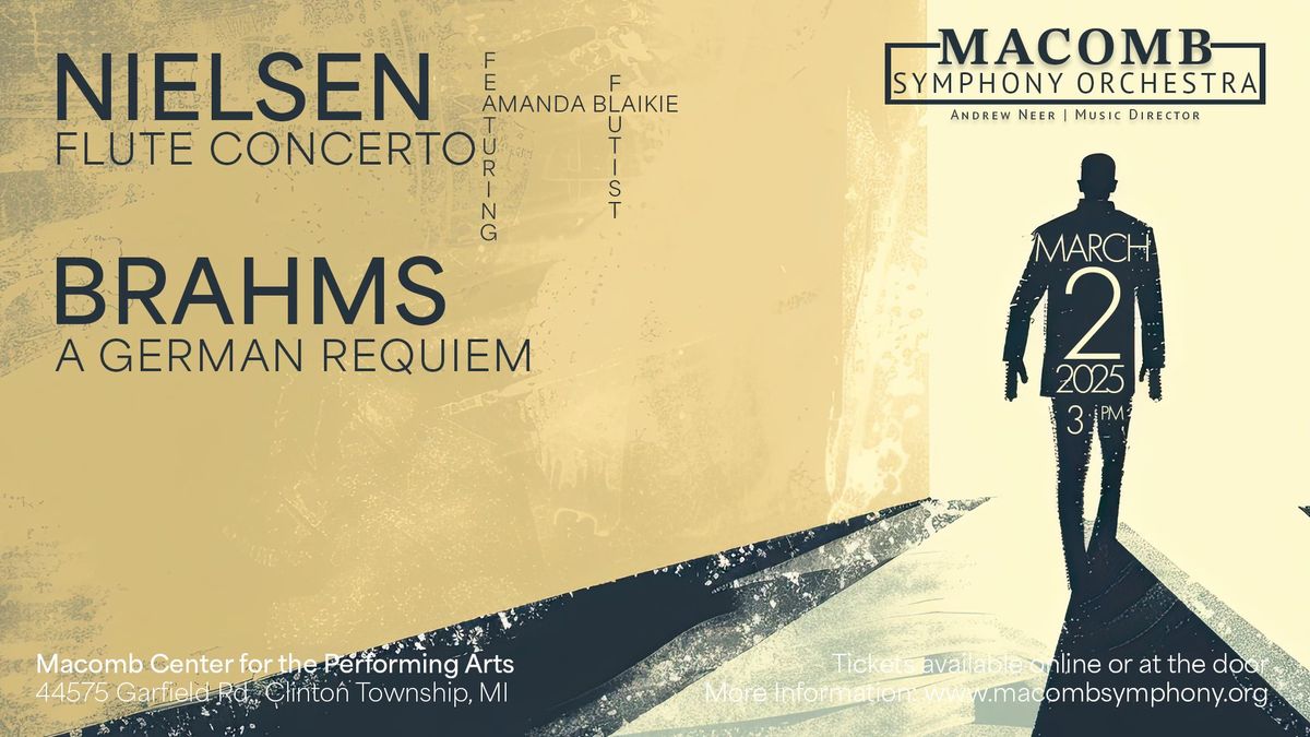 Nielsen, Flute Concerto ft. Amanda Blaikie & Brahms, A German Requiem