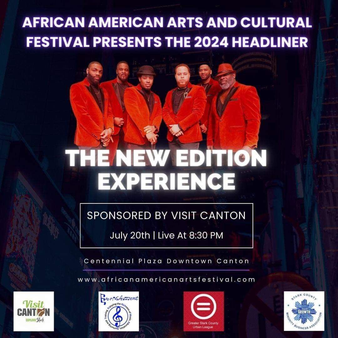 New Edition Experience at Centennial Plaza in Canton Ohio