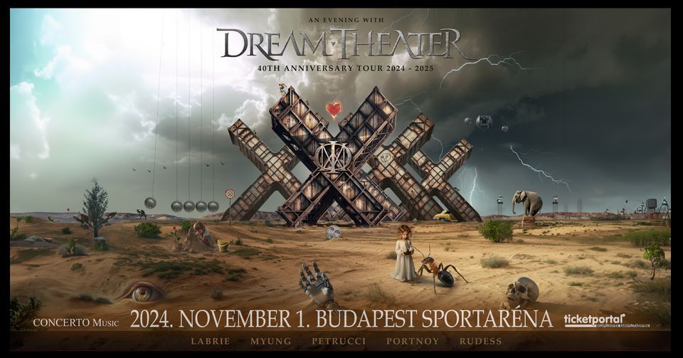 Dream Theater | Arena Budapest | 01\/11\/2024 | PREVOZ iz Beograda