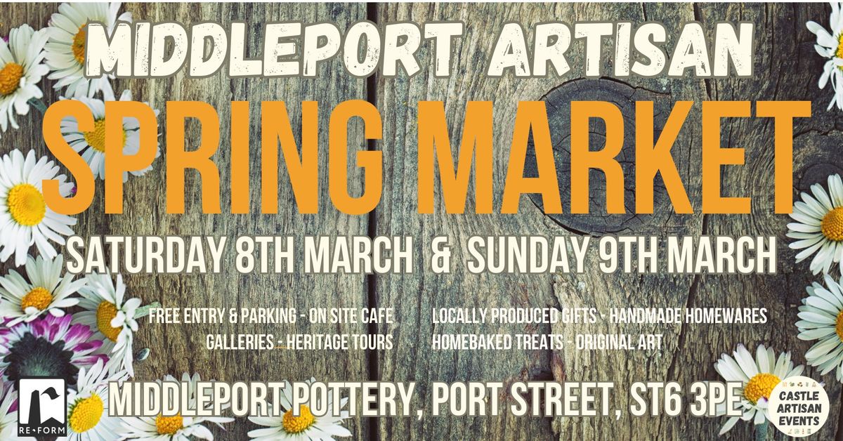 Spring Artisan Market at Middleport Pottery