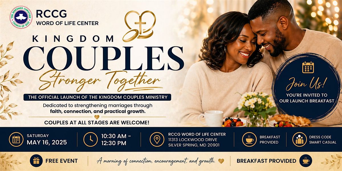 Kingdom Couples: Stronger Together \u2013  Breakfast Meetup