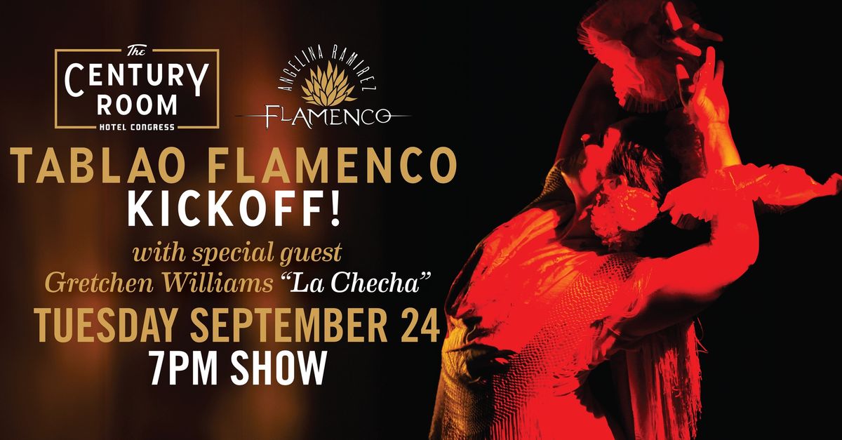 AR Flamenco Presents: Tablao Flamenco Kickoff with Special Guest "La Checha"