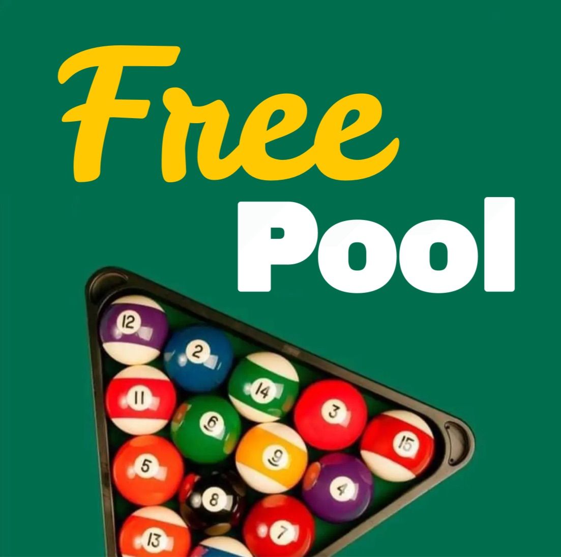 Free Pool Friday \ud83c\udfb1