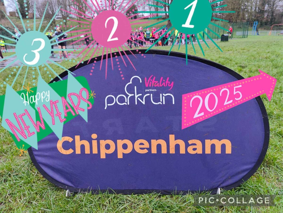 New Years Day at Chippenham parkrun 2025