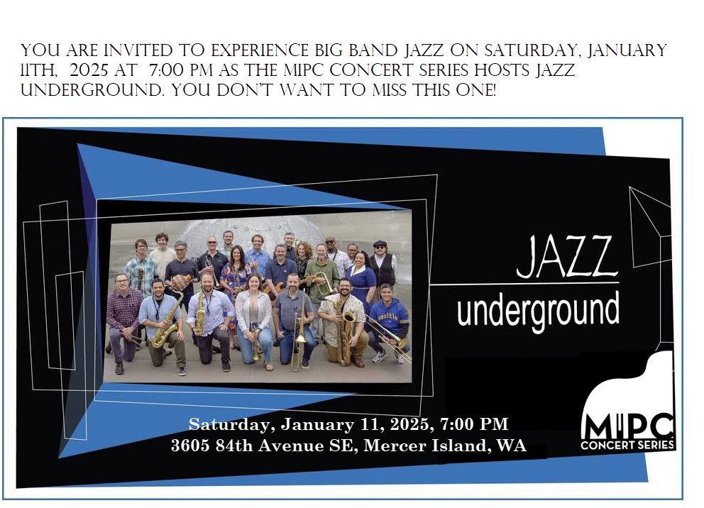 JAZZ UNDERGROUND BIG BAND JAZZ