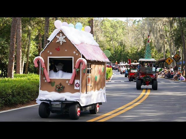 CRECA HOLIDAY PARADE ( Golf Carts ) AND PARTY