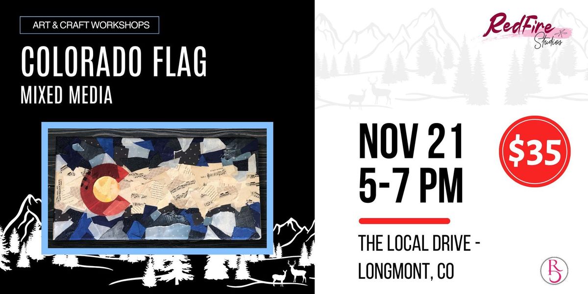 Art & Craft Workshop - CO Flag Mixed Media