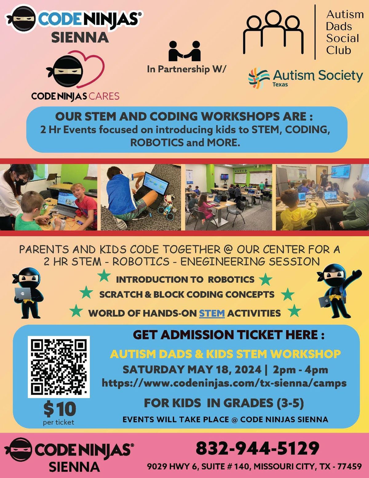 Autism Dads Social Club - STEM and Coding Workshop 