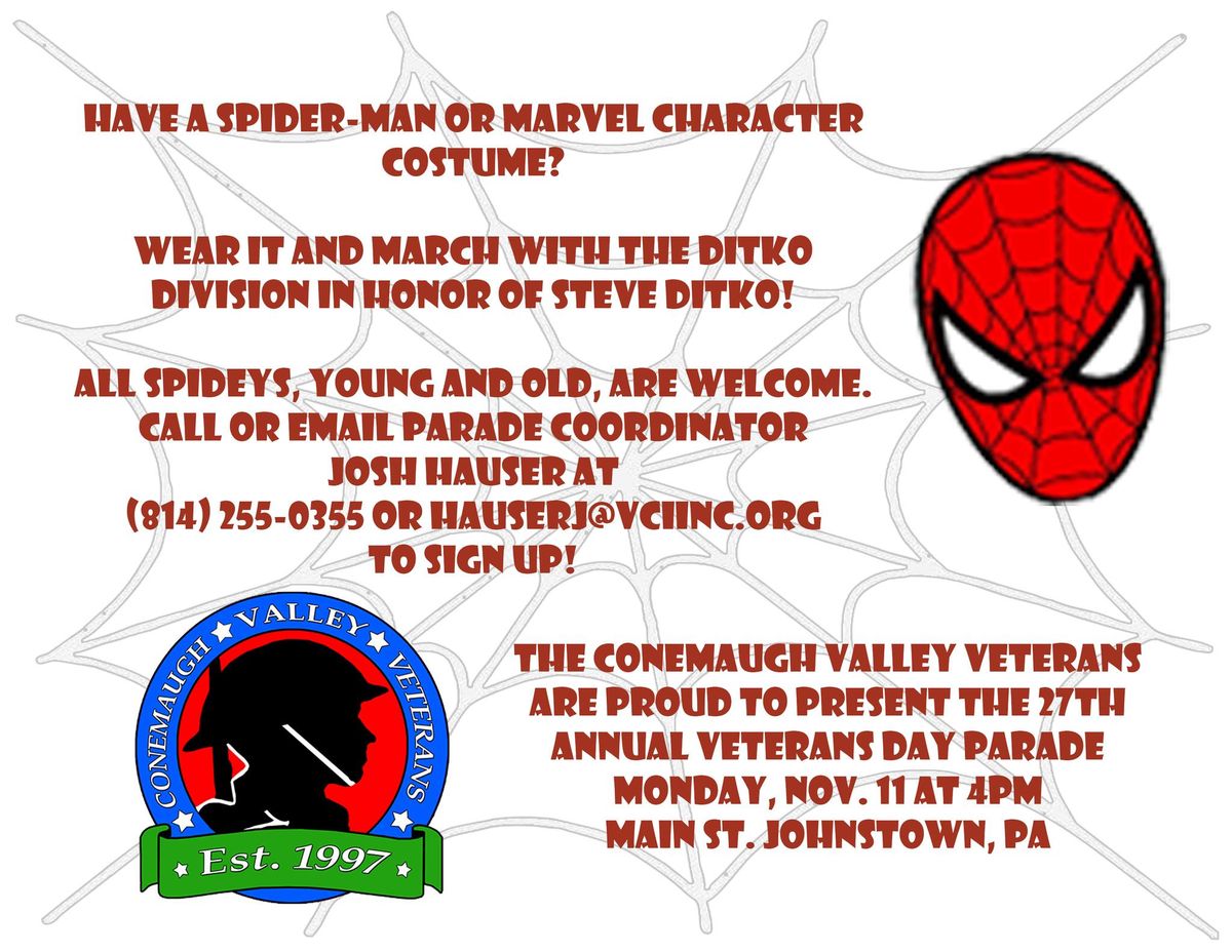 Ditko Division - Veterans Day Parade