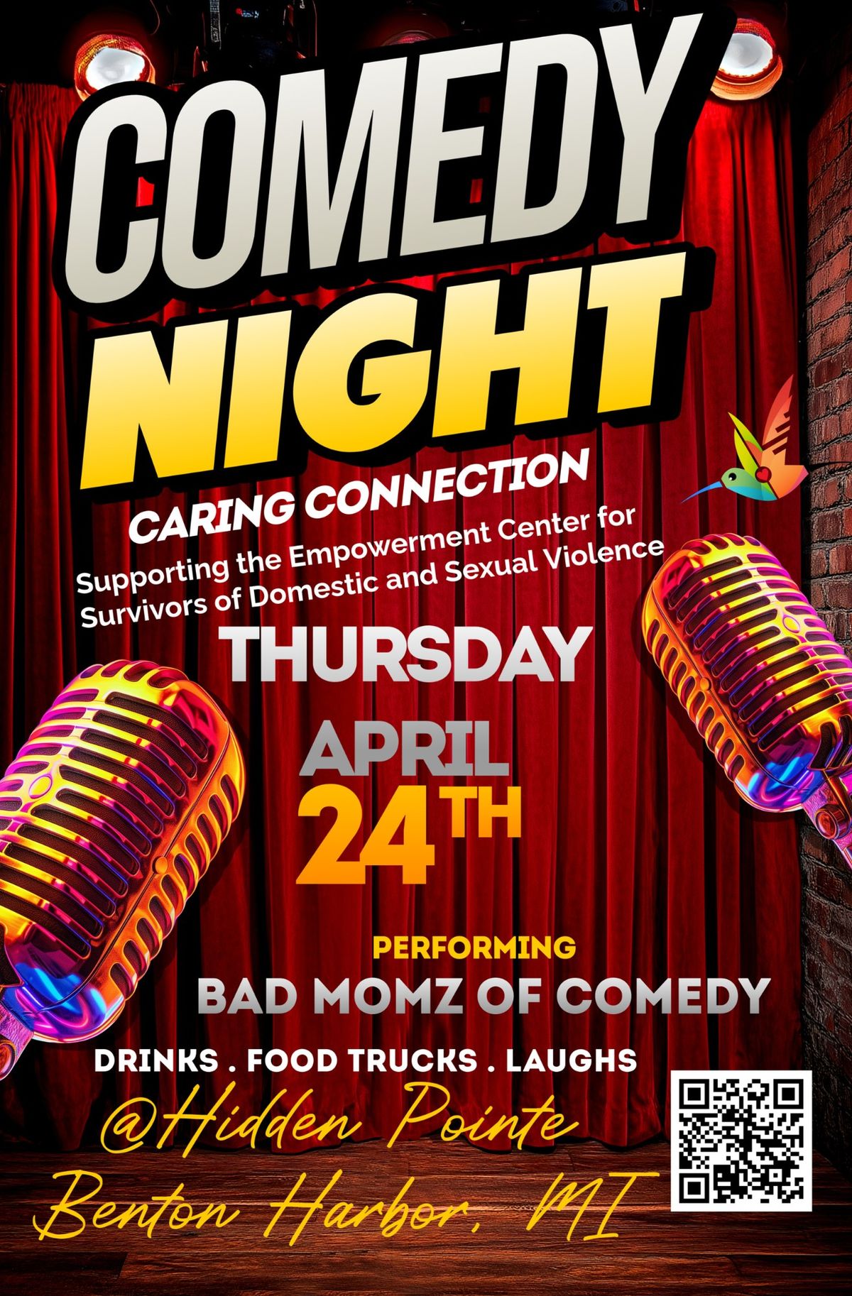 Comedy with Caring Connection Empowerment Center