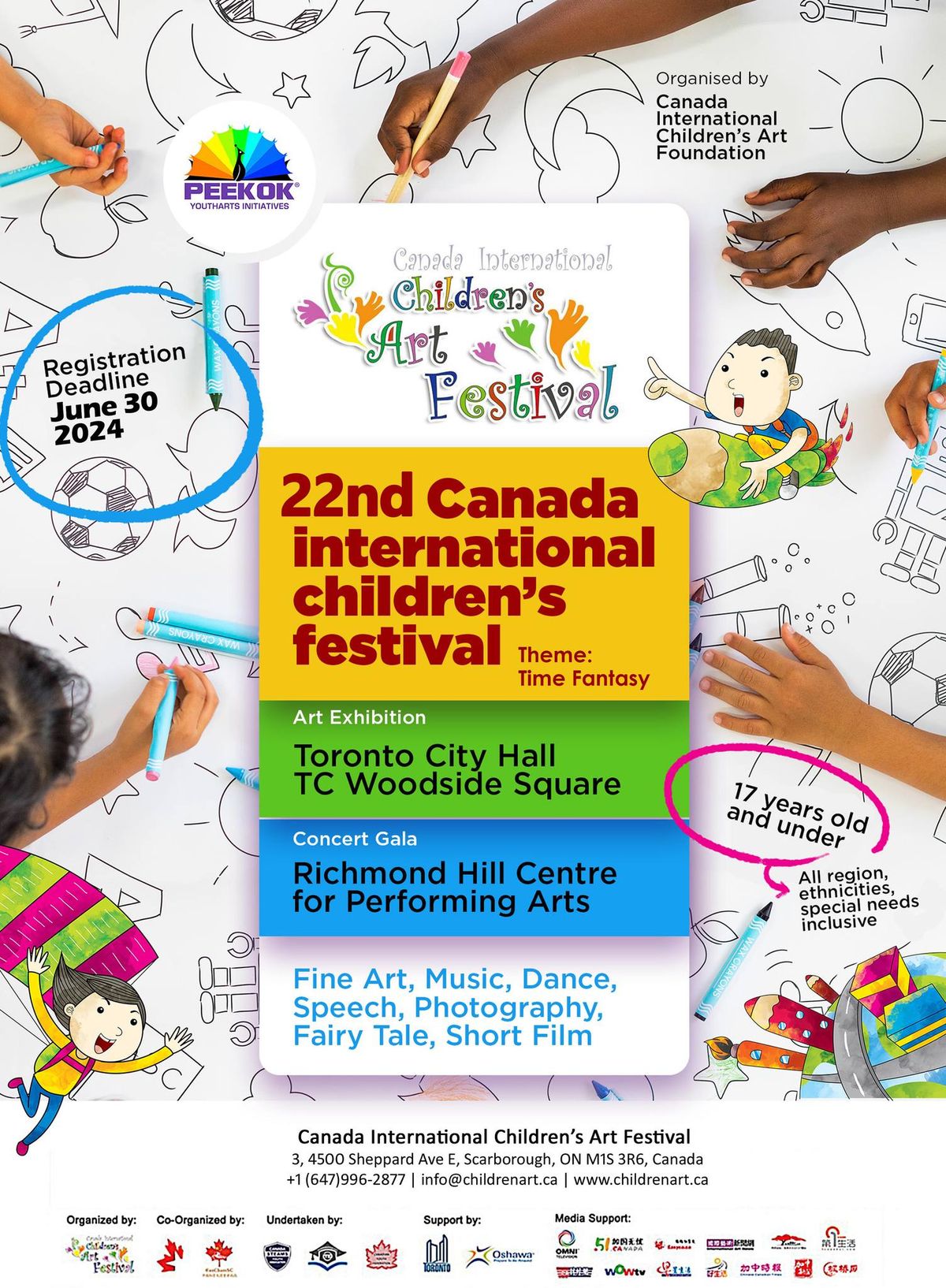 22nd Canada International Children\u2019s Art Festival