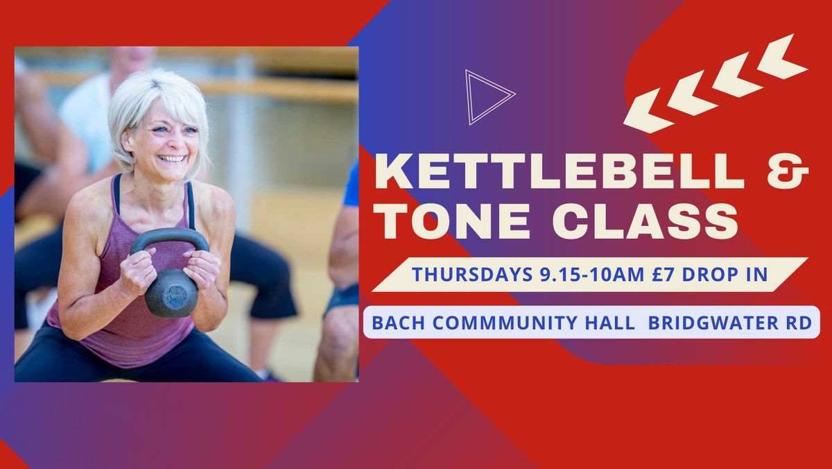 Kettlebell exercise class Thursdays 9.15-10am Brittons Ash community hall  ,total beginners welcome 