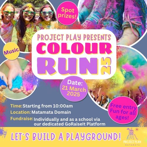 Project Play Colour Run - Playground Fundraiser