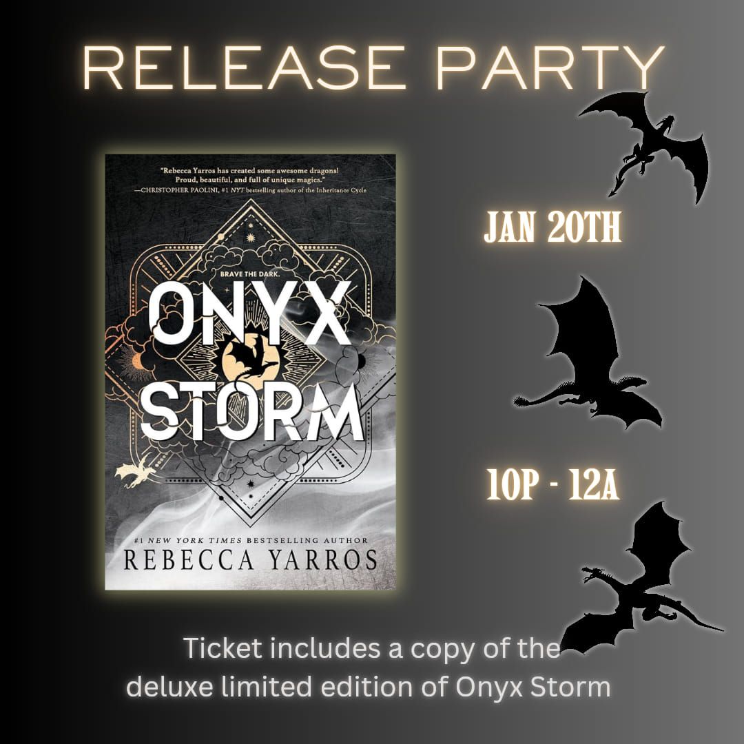 Onyx Storm Release Party 