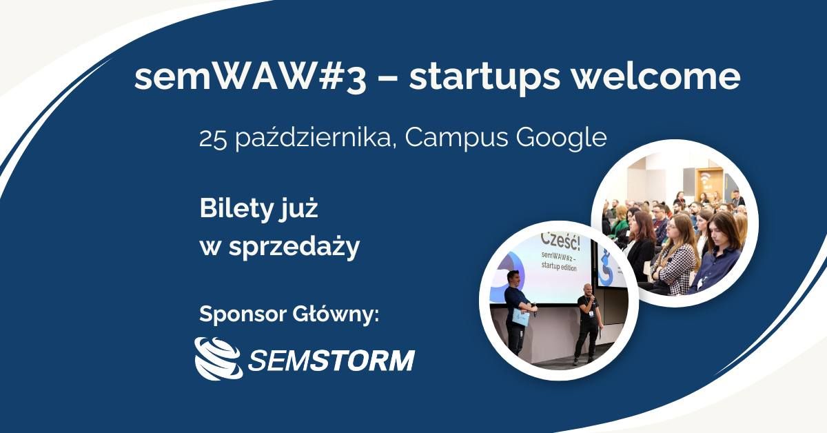 semWAW#3 \u2013 startups welcome