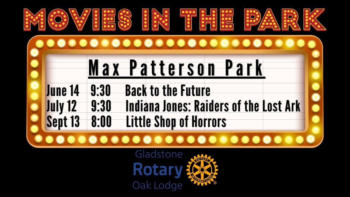 Movies In the Park: Back to the Future