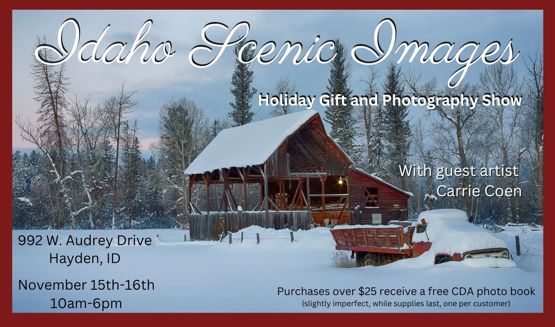 Idaho Scenic Images Holiday Gift and Photography Show