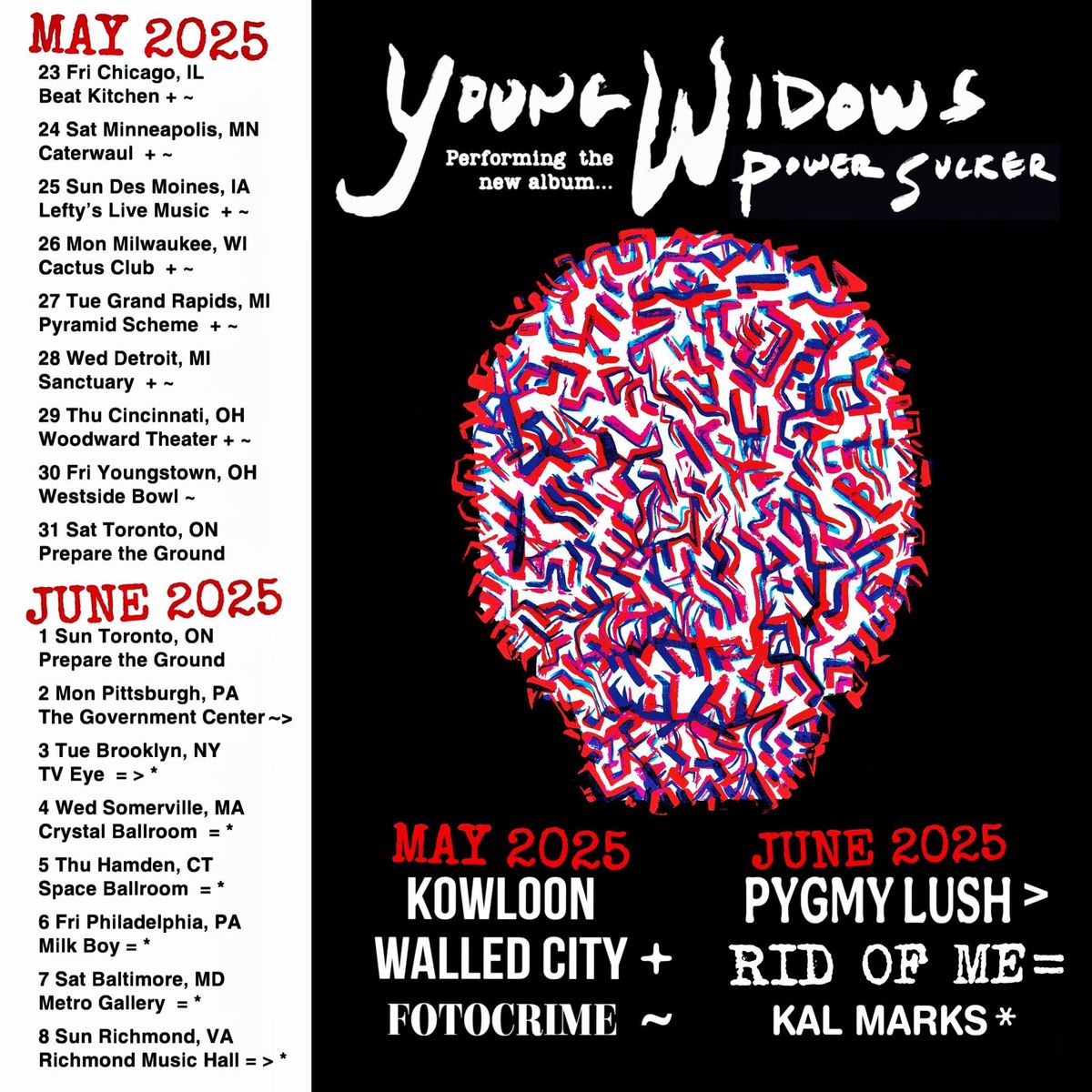 Young Widows \u2022 Kowloon Walled City \u2022 Fotocrime