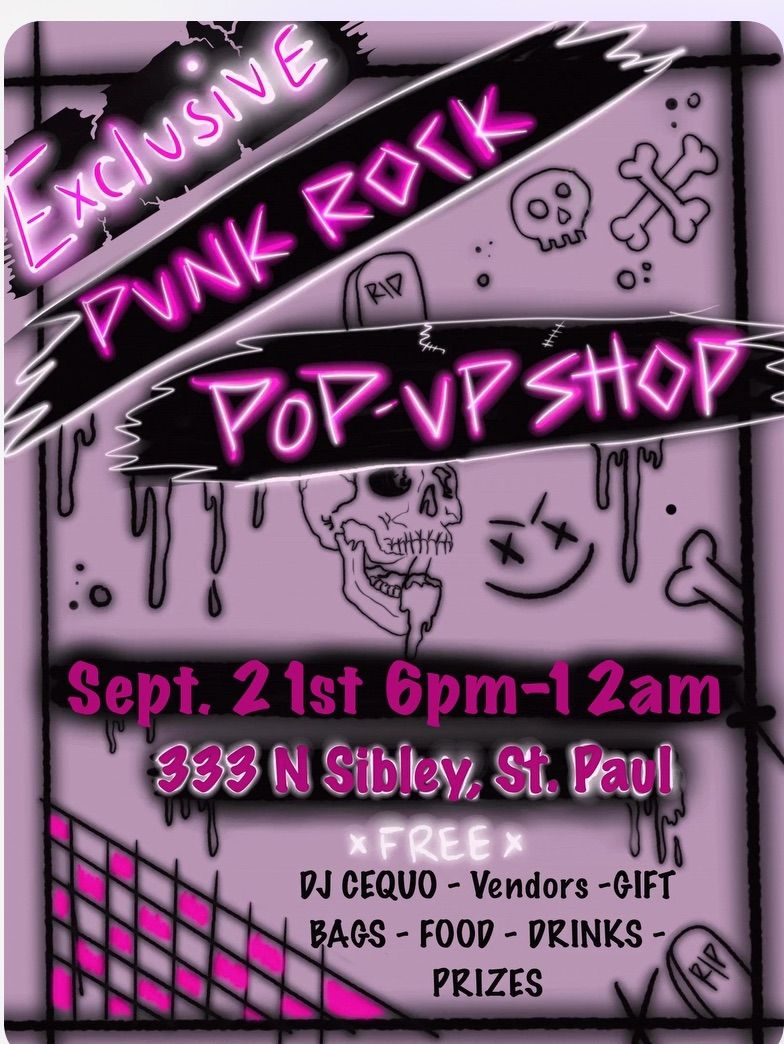 PUNK ROCK POP-UP SHOP