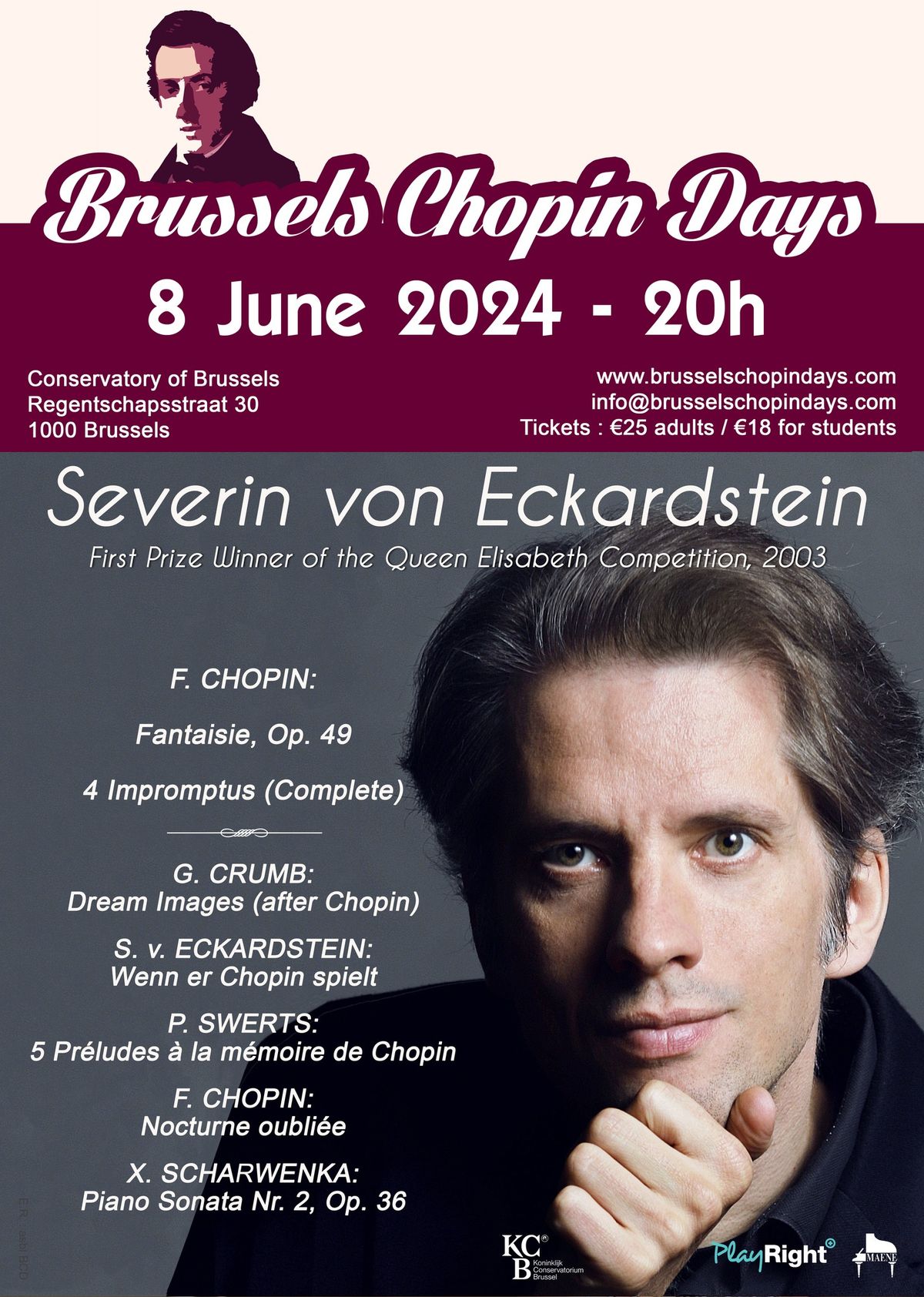 Brussels Chopin Days: Severin von Eckardstein