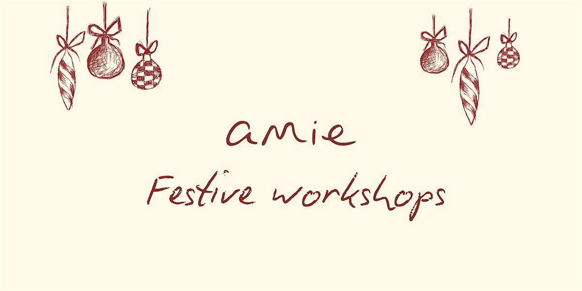 amie x Claire Sherston: bauble-painting workshop
