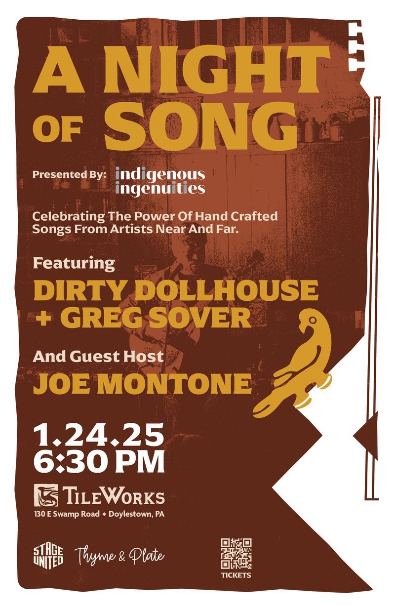 A Night of Song in the Big Room with Dirty Dollhouse, Greg Sover, + special guest host Joe Montone