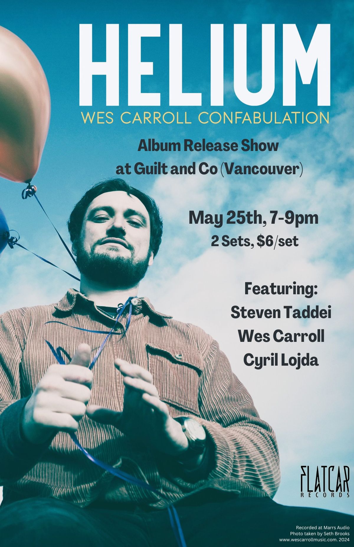 Early Show: The Wes Carroll Confabulation