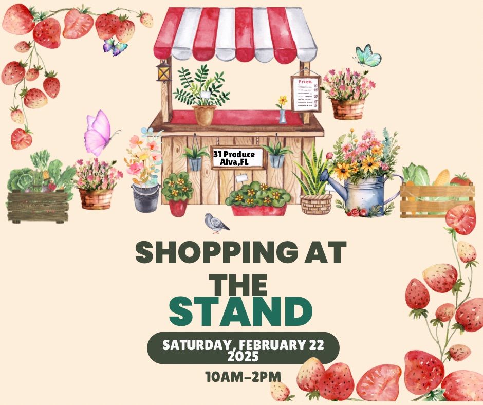 Shopping at the Stand \ud83c\udf53