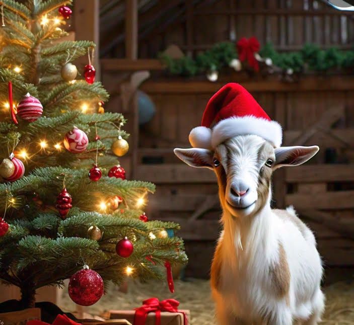 Christmas with the Goats!