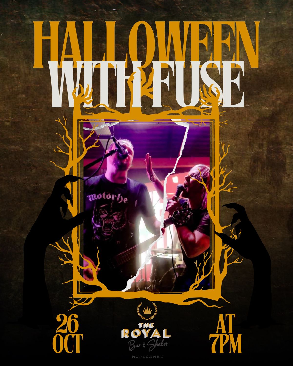 Halloween at The Royal Bar & Shaker: Live Band 'Fuse' \ud83c\udfb8\ud83c\udf83