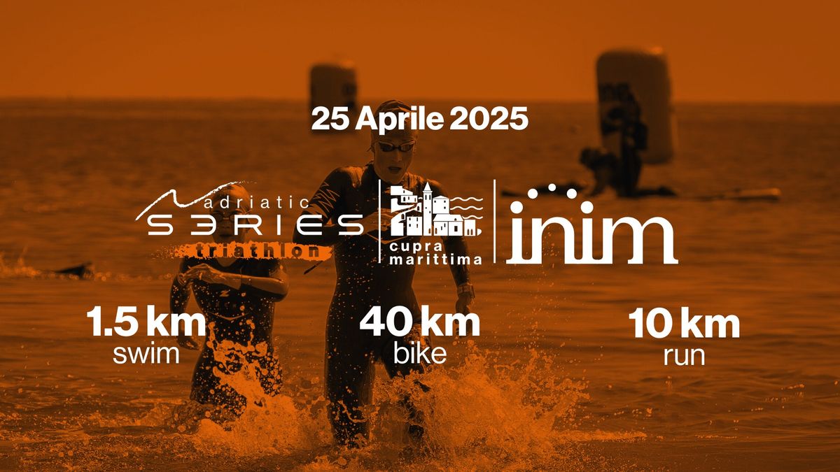 INIM Triathlon Olimpico | Cupra Marittima | Adriatic Series